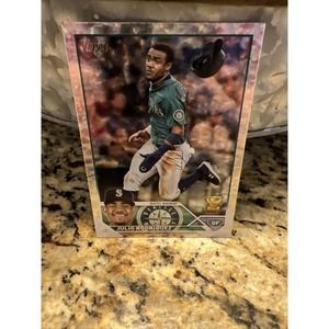 2023 Topps Series 1 Julio Rodriguez #330 Collectors Box FOILBOARD Mariners